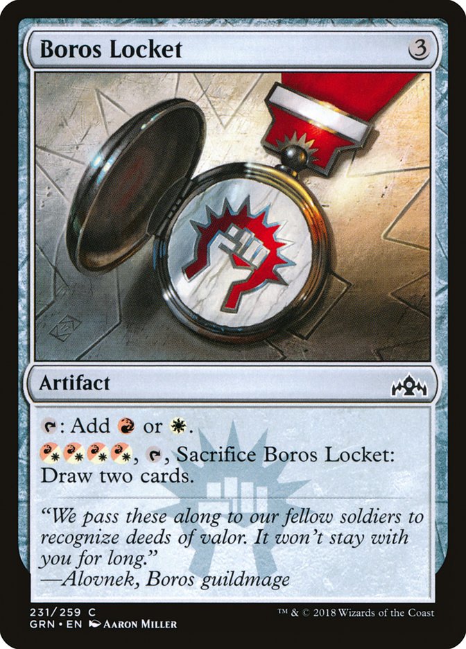 Boros Locket [Guilds of Ravnica] | PLUS EV GAMES 