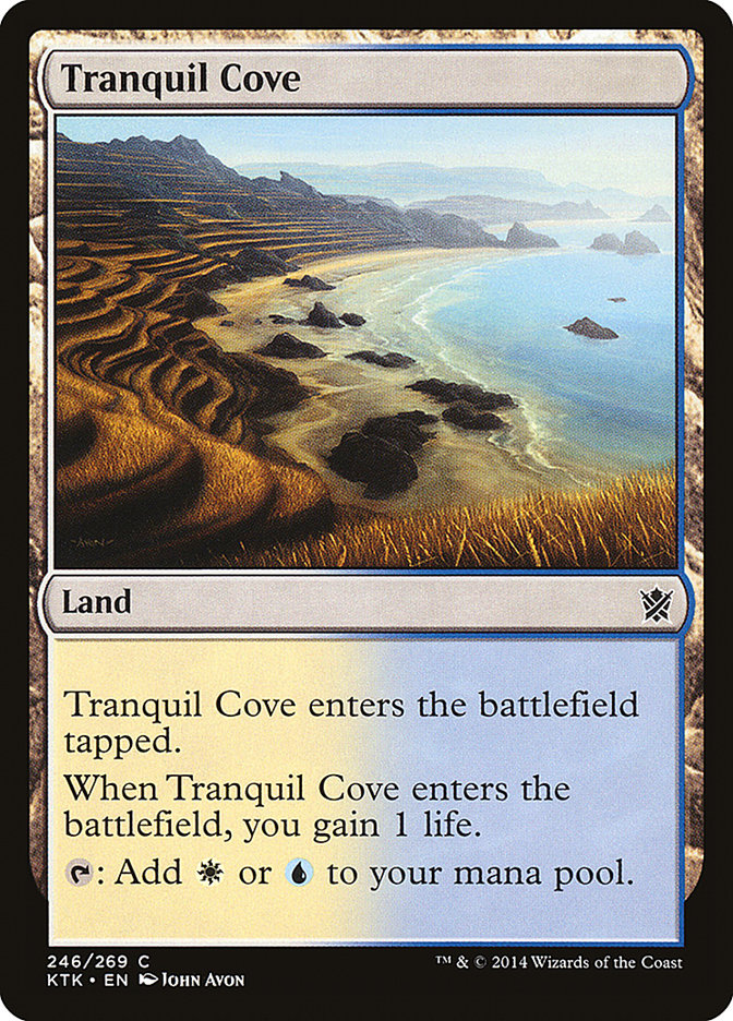 Tranquil Cove [Khans of Tarkir] | PLUS EV GAMES 