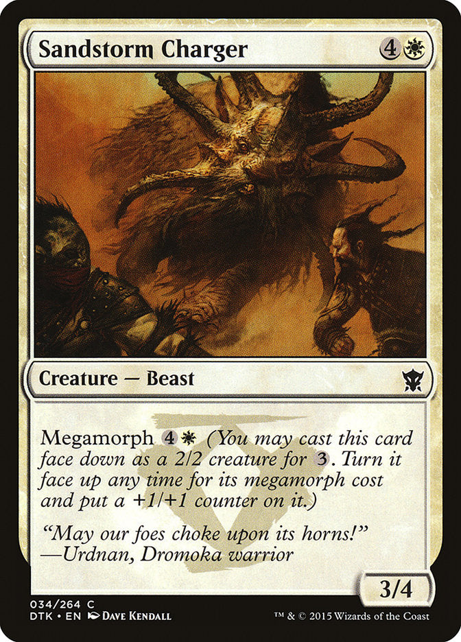 Sandstorm Charger [Dragons of Tarkir] | PLUS EV GAMES 