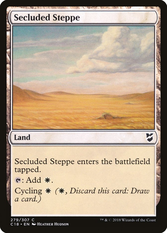 Secluded Steppe [Commander 2018] | PLUS EV GAMES 