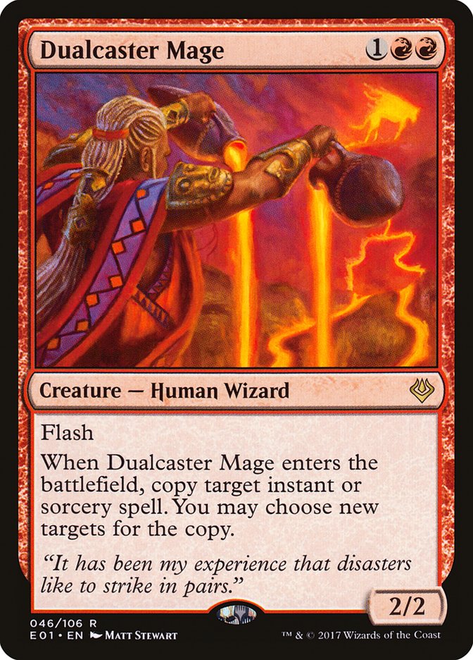 Dualcaster Mage [Archenemy: Nicol Bolas] | PLUS EV GAMES 