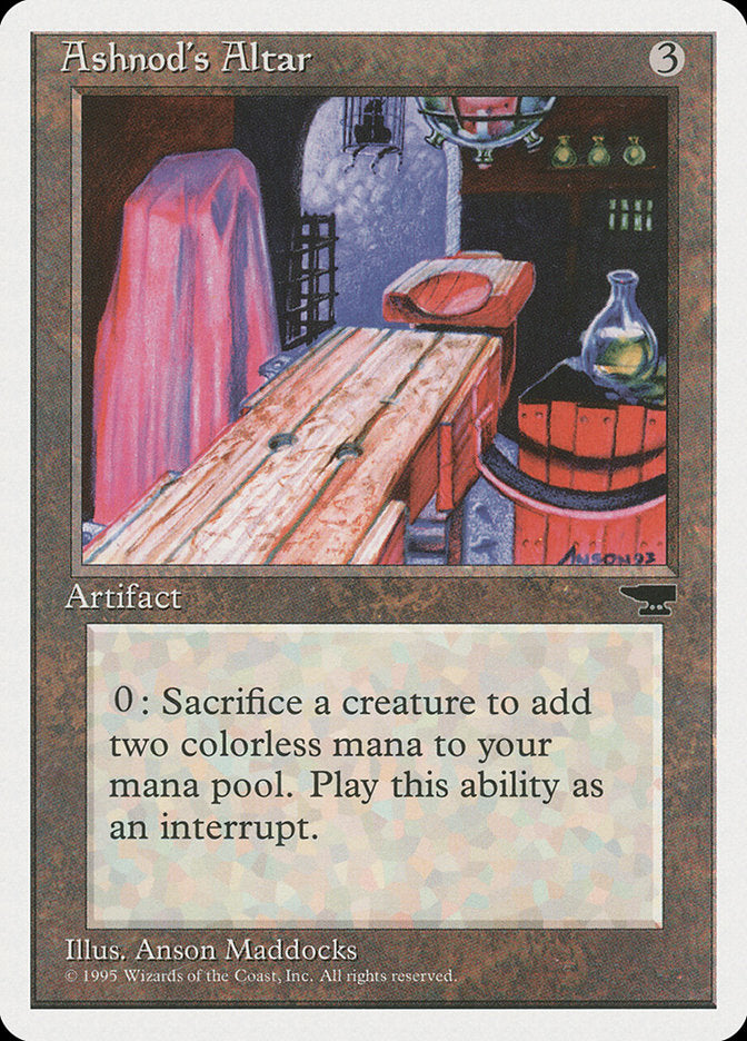 Ashnod's Altar [Chronicles] | PLUS EV GAMES 
