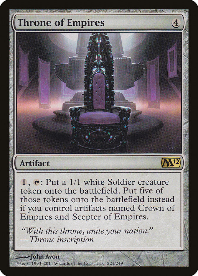 Throne of Empires [Magic 2012] | PLUS EV GAMES 