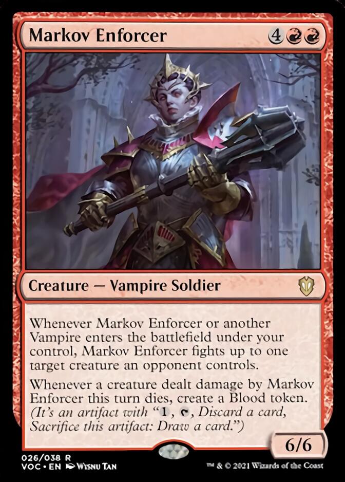 Markov Enforcer [Innistrad: Crimson Vow Commander] | PLUS EV GAMES 