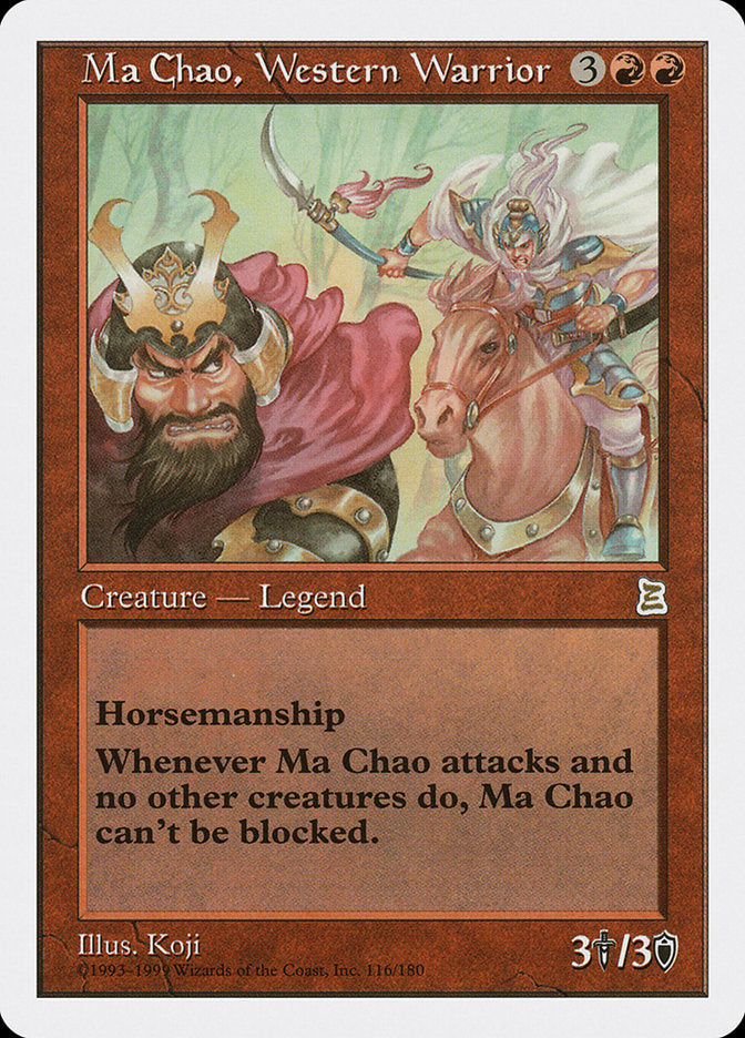 Ma Chao, Western Warrior [Portal Three Kingdoms] | PLUS EV GAMES 