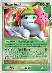 Shaymin Lv.X (Land Forme) (126) [Platinum]