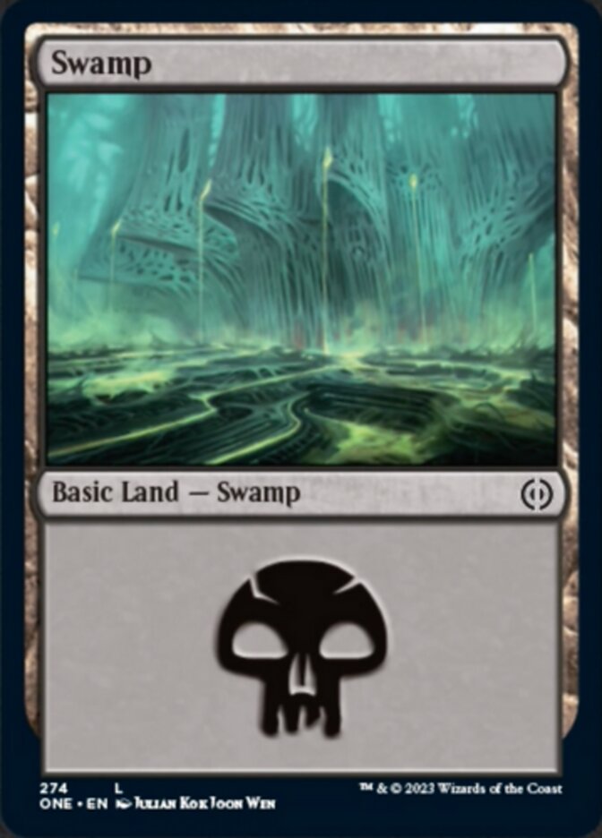 Swamp (274) [Phyrexia: All Will Be One] | PLUS EV GAMES 