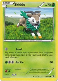 Skiddo (18) [XY Base Set]