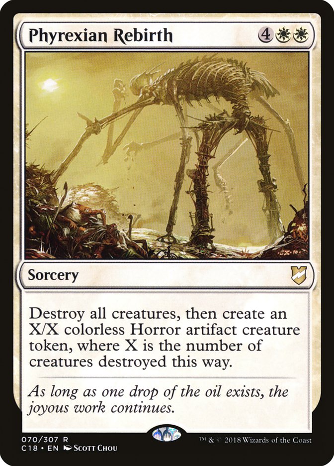 Phyrexian Rebirth [Commander 2018] | PLUS EV GAMES 