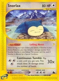 Snorlax (100) [Skyridge] | PLUS EV GAMES 