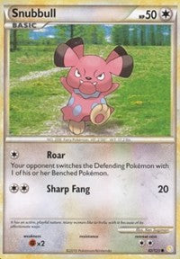 Snubbull (82) [HeartGold SoulSilver]