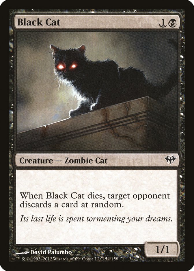 Black Cat [Dark Ascension] | PLUS EV GAMES 