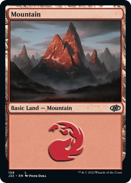 Mountain (108) [Jumpstart 2022] | PLUS EV GAMES 