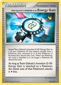 Team Galactic's Invention G-101 Energy Gain (116) [Platinum] | PLUS EV GAMES 