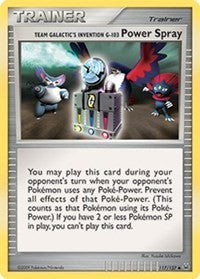 Team Galactic's Invention G-103 Power Spray (117) [Platinum]