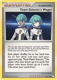 Team Galactic's Wager (115) [Mysterious Treasures]