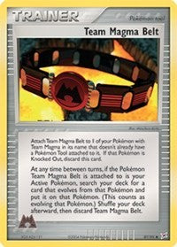 Team Magma Belt (81) [Team Magma vs Team Aqua] | PLUS EV GAMES 