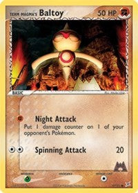 Team Magma's Baltoy (61) (61) [Team Magma vs Team Aqua]