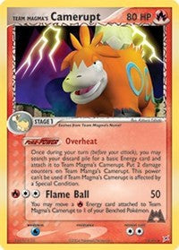 Team Magma's Camerupt (19) [Team Magma vs Team Aqua]