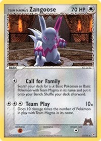 Team Magma's Zangoose (23) [Team Magma vs Team Aqua]