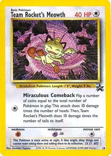 Team Rocket's Meowth (18) [WoTC Promo] | PLUS EV GAMES 