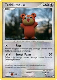 Teddiursa (105) [Mysterious Treasures]