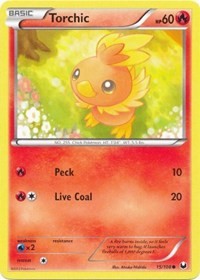 Torchic (15) [Dark Explorers] | PLUS EV GAMES 