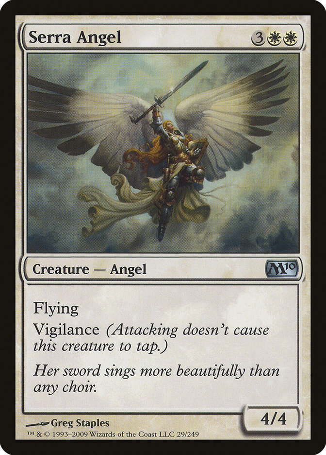 Serra Angel [Magic 2010] | PLUS EV GAMES 