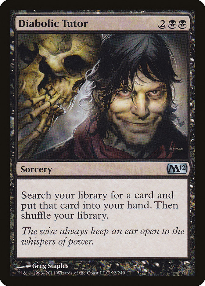 Diabolic Tutor [Magic 2012] | PLUS EV GAMES 