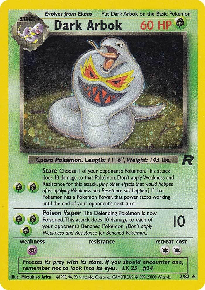 Dark Arbok (2/82) [Team Rocket]