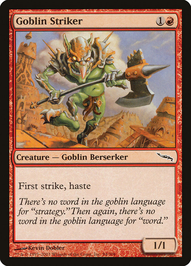 Goblin Striker [Mirrodin] | PLUS EV GAMES 