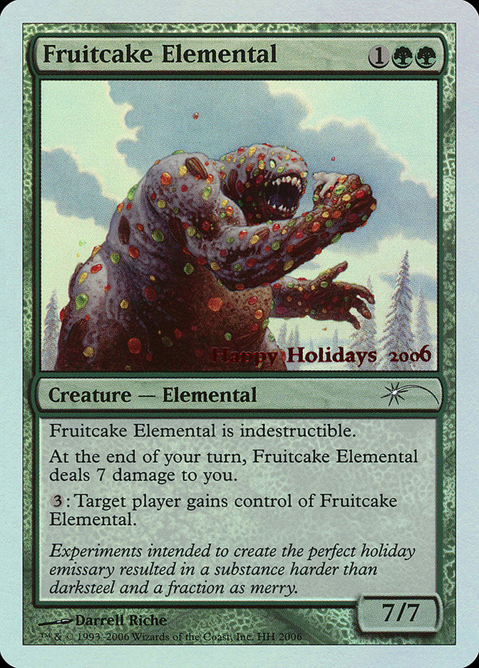 Fruitcake Elemental [Happy Holidays] | PLUS EV GAMES 