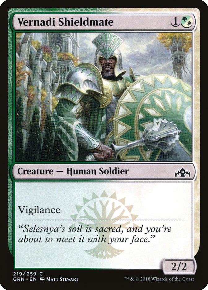 Vernadi Shieldmate [Guilds of Ravnica] | PLUS EV GAMES 