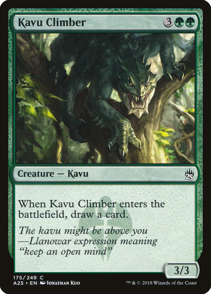 Kavu Climber [Masters 25] | PLUS EV GAMES 