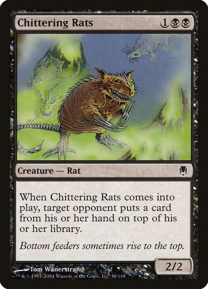 Chittering Rats [Darksteel] | PLUS EV GAMES 