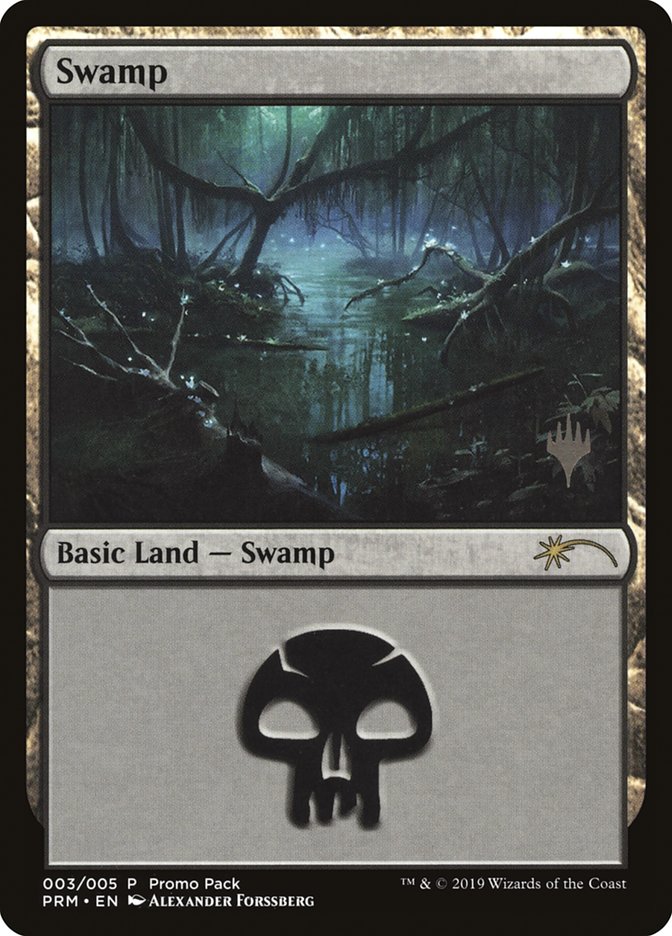 Swamp (3) [Promo Pack: Core Set 2020] | PLUS EV GAMES 