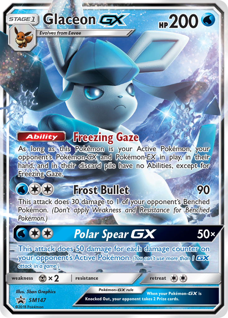 Glaceon-GX [SM Black Star Promos]