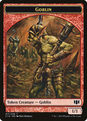 Goblin // Goat Double-sided Token [Commander 2014 Tokens] | PLUS EV GAMES 