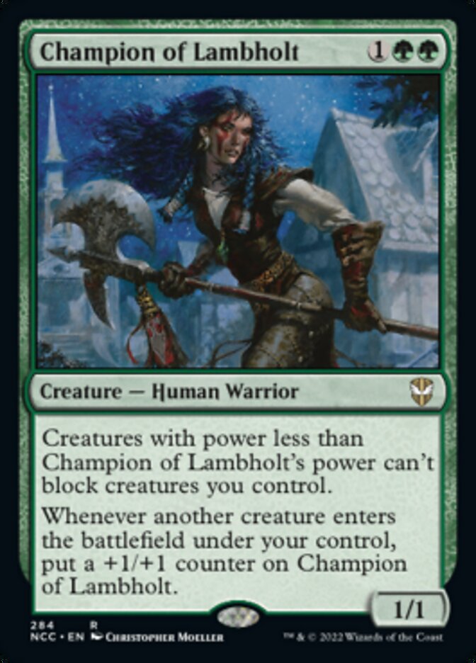 Champion of Lambholt [Streets of New Capenna Commander] | PLUS EV GAMES 