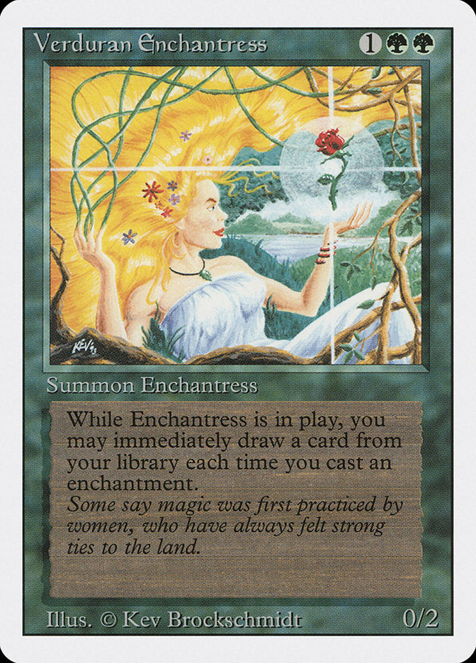 Verduran Enchantress [Revised Edition] | PLUS EV GAMES 