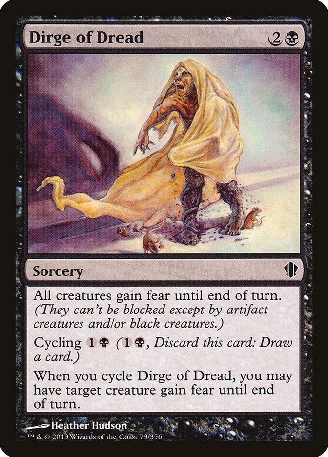 Dirge of Dread [Commander 2013] | PLUS EV GAMES 