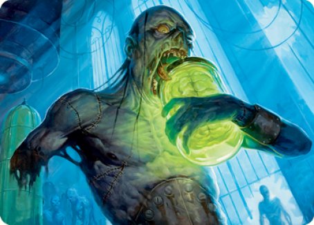 Larder Zombie Art Card [Innistrad: Midnight Hunt Art Series] | PLUS EV GAMES 