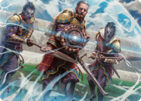 Argivian Phalanx Art Card [Dominaria United Art Series] | PLUS EV GAMES 