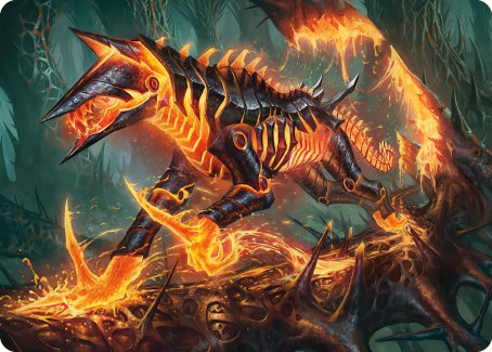 Kuldotha Cackler Art Card [Phyrexia: All Will Be One Art Series] | PLUS EV GAMES 