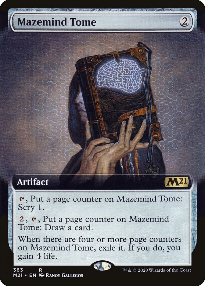 Mazemind Tome (Extended) [Core Set 2021] | PLUS EV GAMES 
