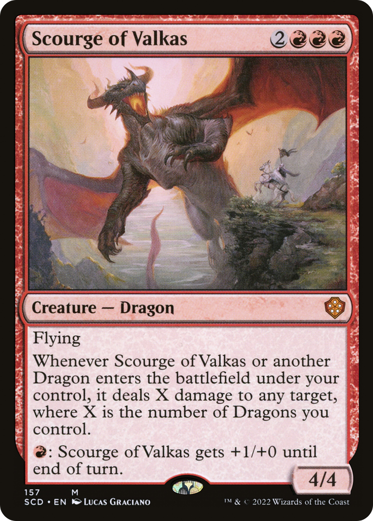 Scourge of Valkas [Starter Commander Decks] | PLUS EV GAMES 