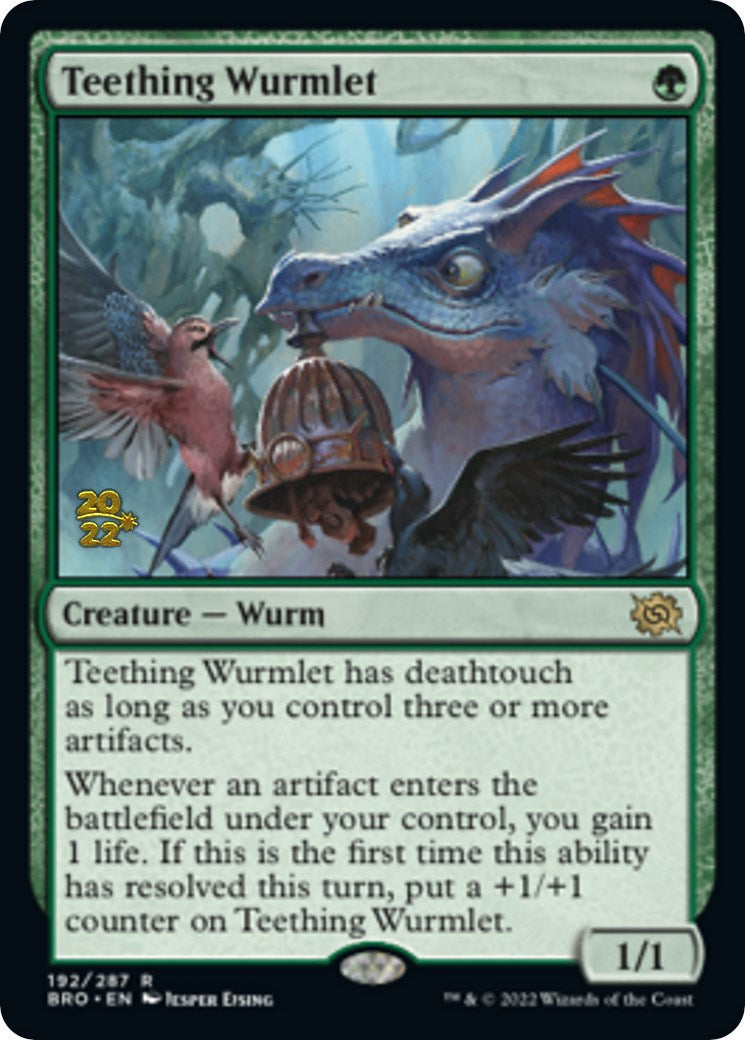 Teething Wurmlet [The Brothers' War: Prerelease Promos] | PLUS EV GAMES 