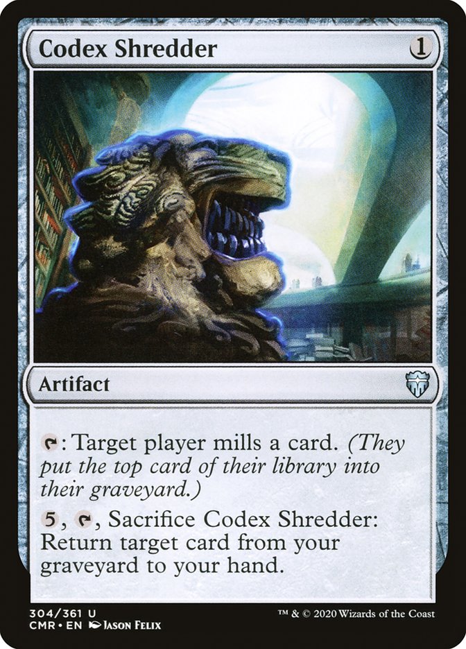 Codex Shredder [Commander Legends] | PLUS EV GAMES 