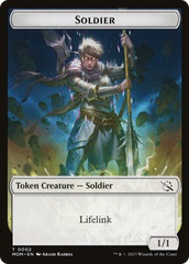 Soldier // Kraken Double-Sided Token [March of the Machine Tokens] | PLUS EV GAMES 
