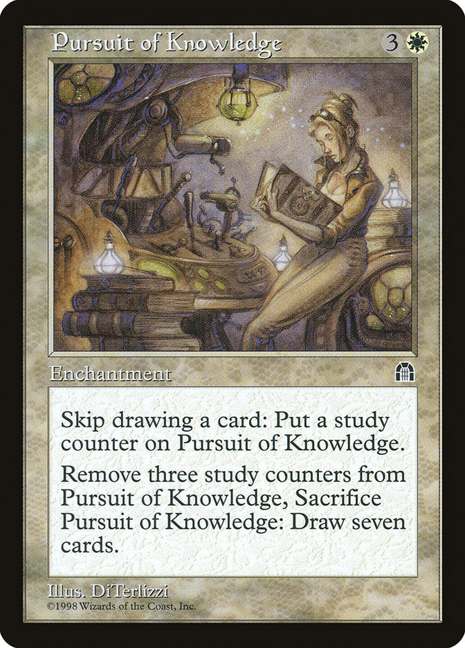 Pursuit of Knowledge [Stronghold] | PLUS EV GAMES 
